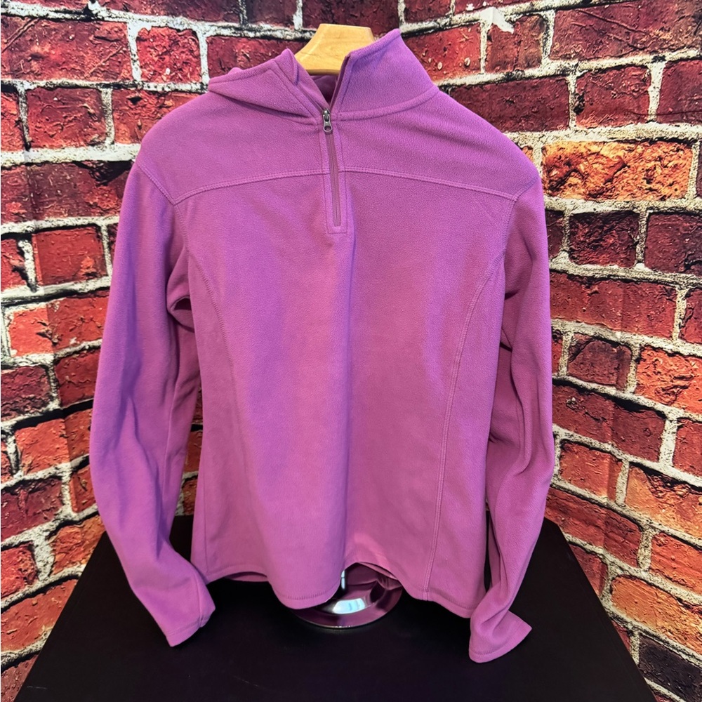 Barely Worn Alpine Design Purple Fleece Pullover Size M Bust 18” Item #PHK369